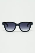 thick black delta square sunglasses