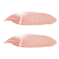 Two Satin Pillowcases - Pink - Pillowcase