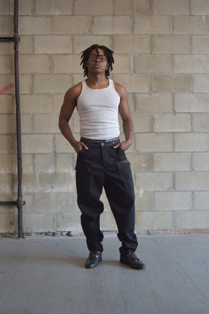 UMIT UNAL STRUCTURED + STITCHED PANTS