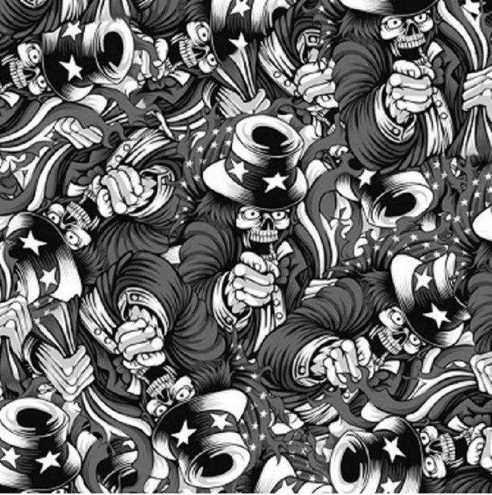 UNCLE SAM SKULLS