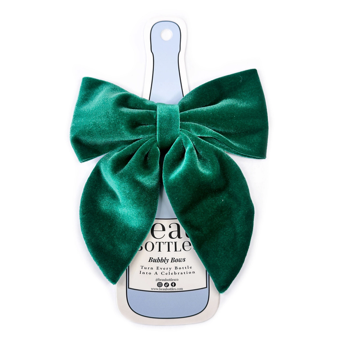 Velvet Bottle Bow