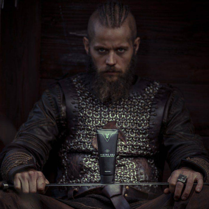 Viking Sea Mineral Beard Mask, image 3. The Beard Struggle