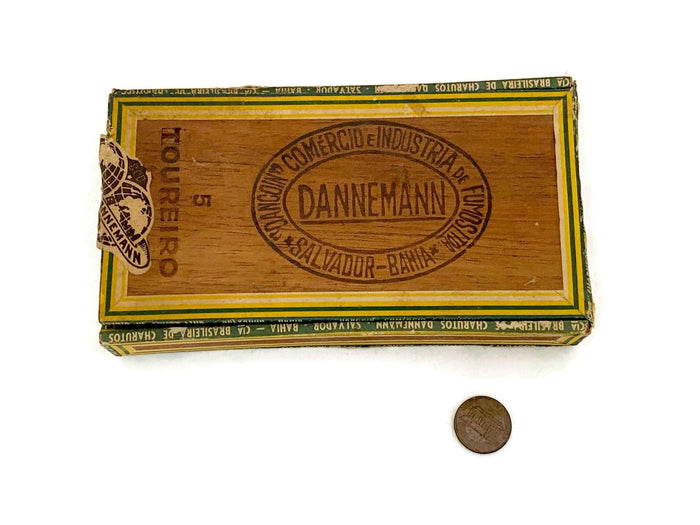 Vintage Brazilian Wood Box at Duckwells