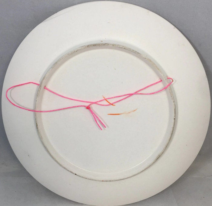 Vintage Hand Painted Rockport Massachusetts Souvenir Plate at Duckwells
