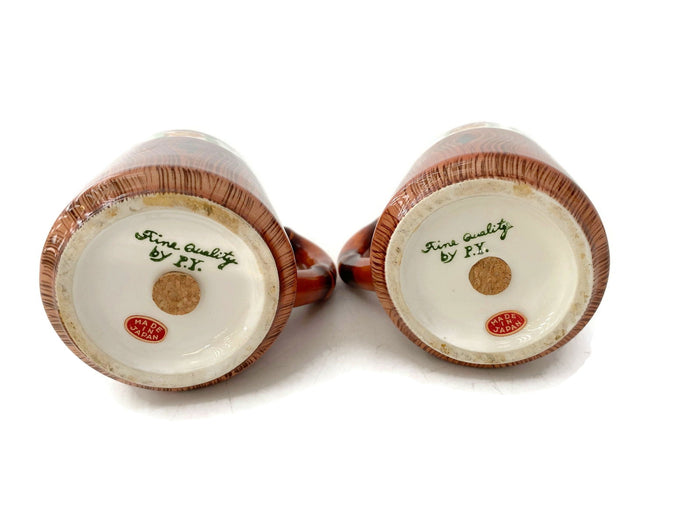 Vintage Orchard Ware Ceramic Salt and Pepper Shakers at Duckwells