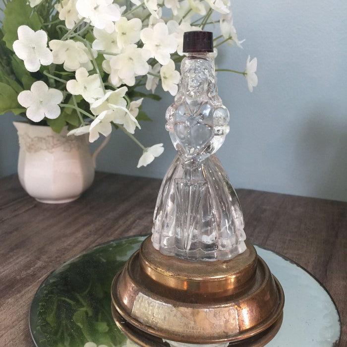 Vintage Southern Belle Glass Bottle at Duckwells