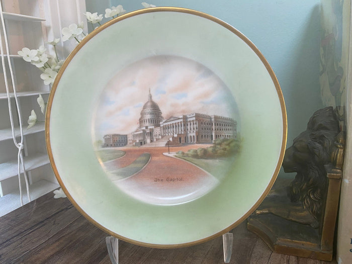 Vintage U.S. Capitol Plate at Duckwells