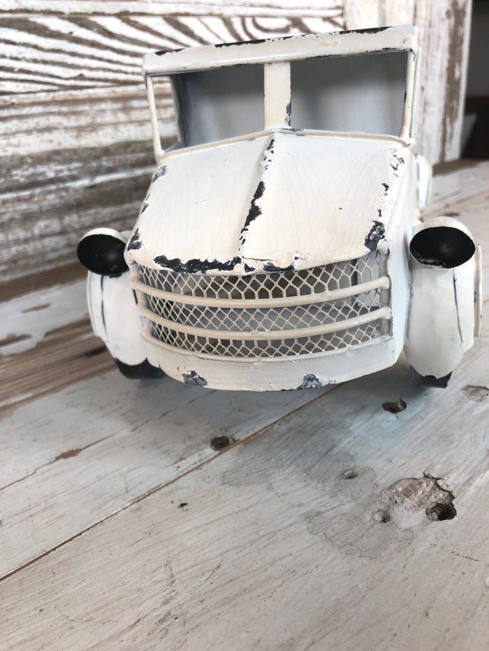 White Vintage Truck