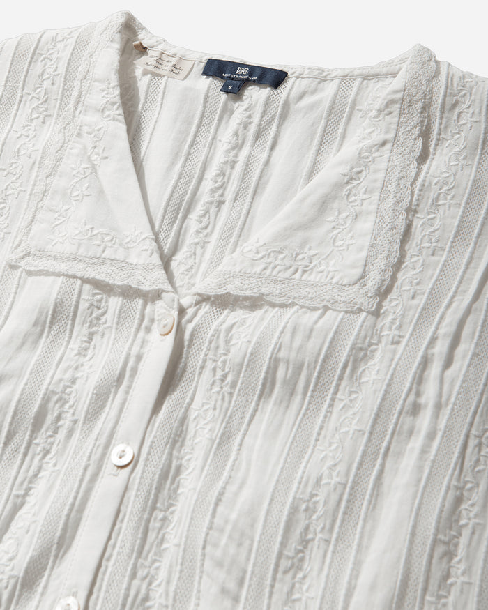 Levi's Wmns Blue Tab Bandit Blouse Bandit Med Indigo Shirts Blouses 004TR 0000