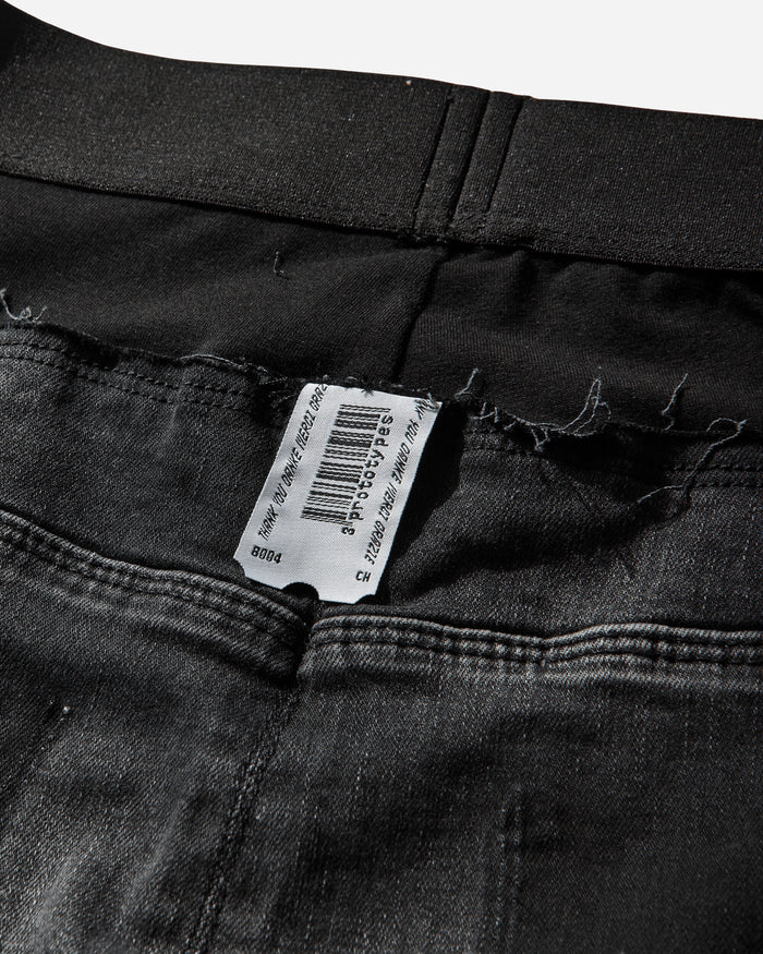 Prototypes Wmns Denim Pencil Skirt Black Skirts Denim Skirts PT09DE12WWBK BLACK