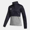 Adidas Women's Team Issue 1/4 Snap Jacket