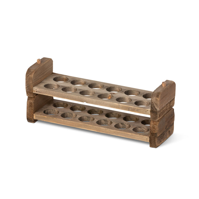 Wooden Stackable Egg Holder Set