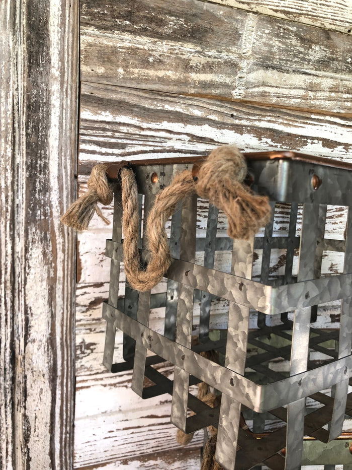 Woven Metal Baskets